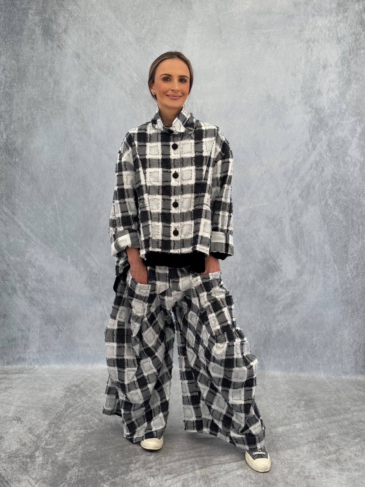 Crop Mock Welt Jacket