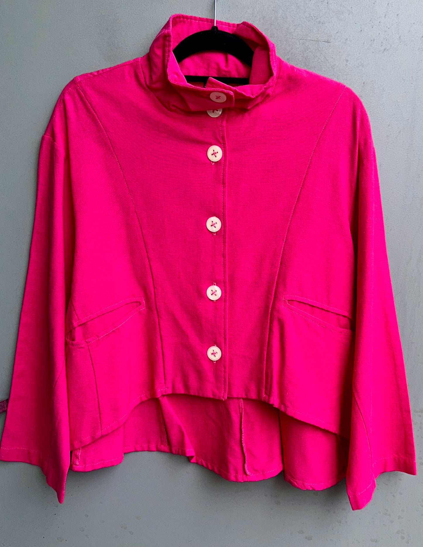 Crop Mock Welt Jacket