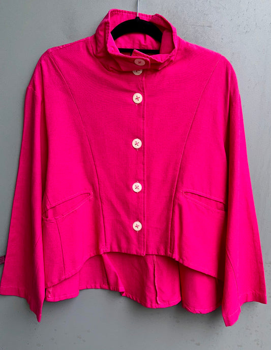 Crop Mock Welt Jacket