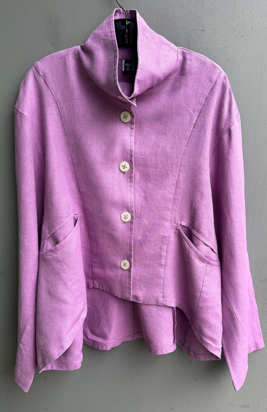 Crop Mock Welt Jacket