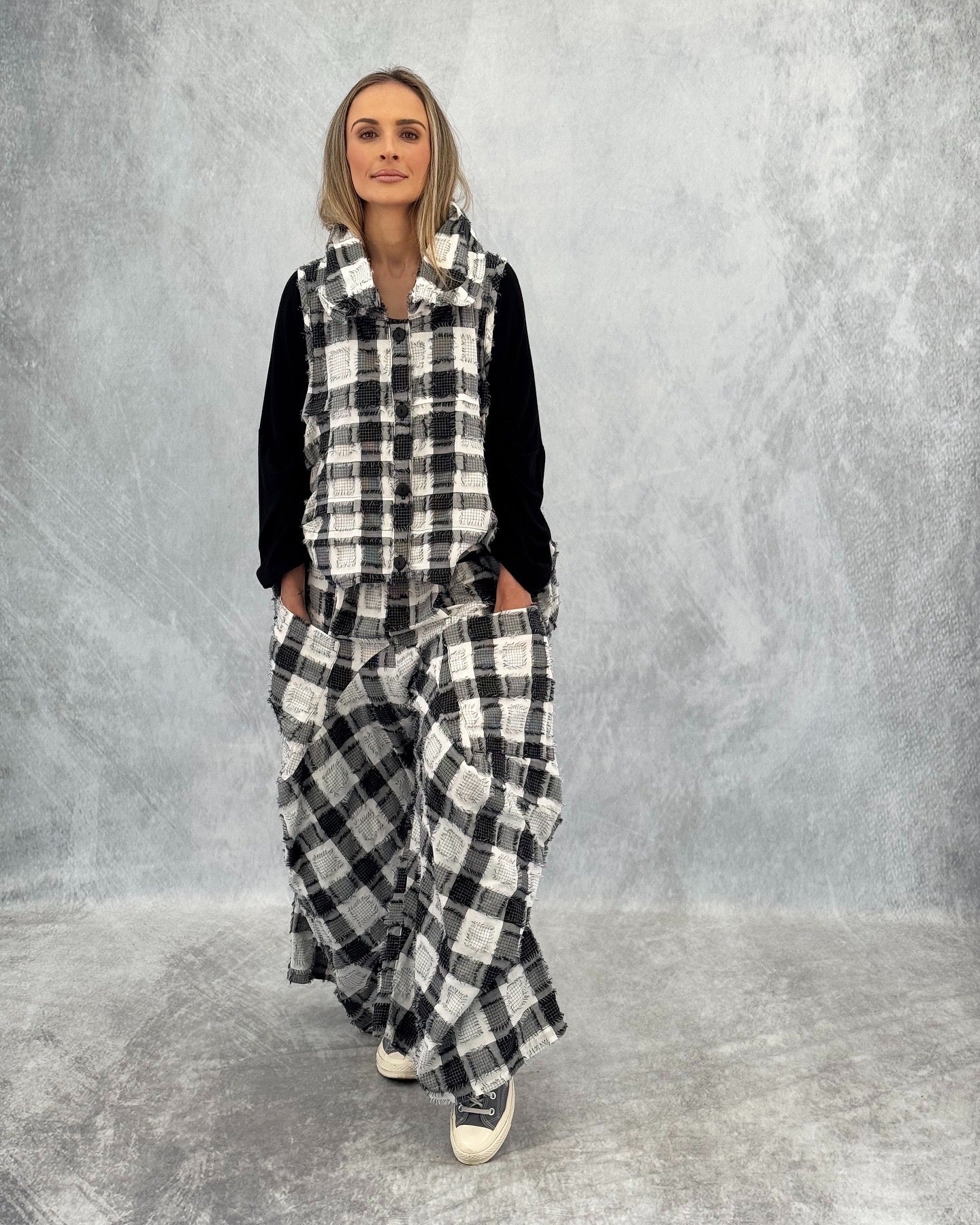 Multi Tuck Vest