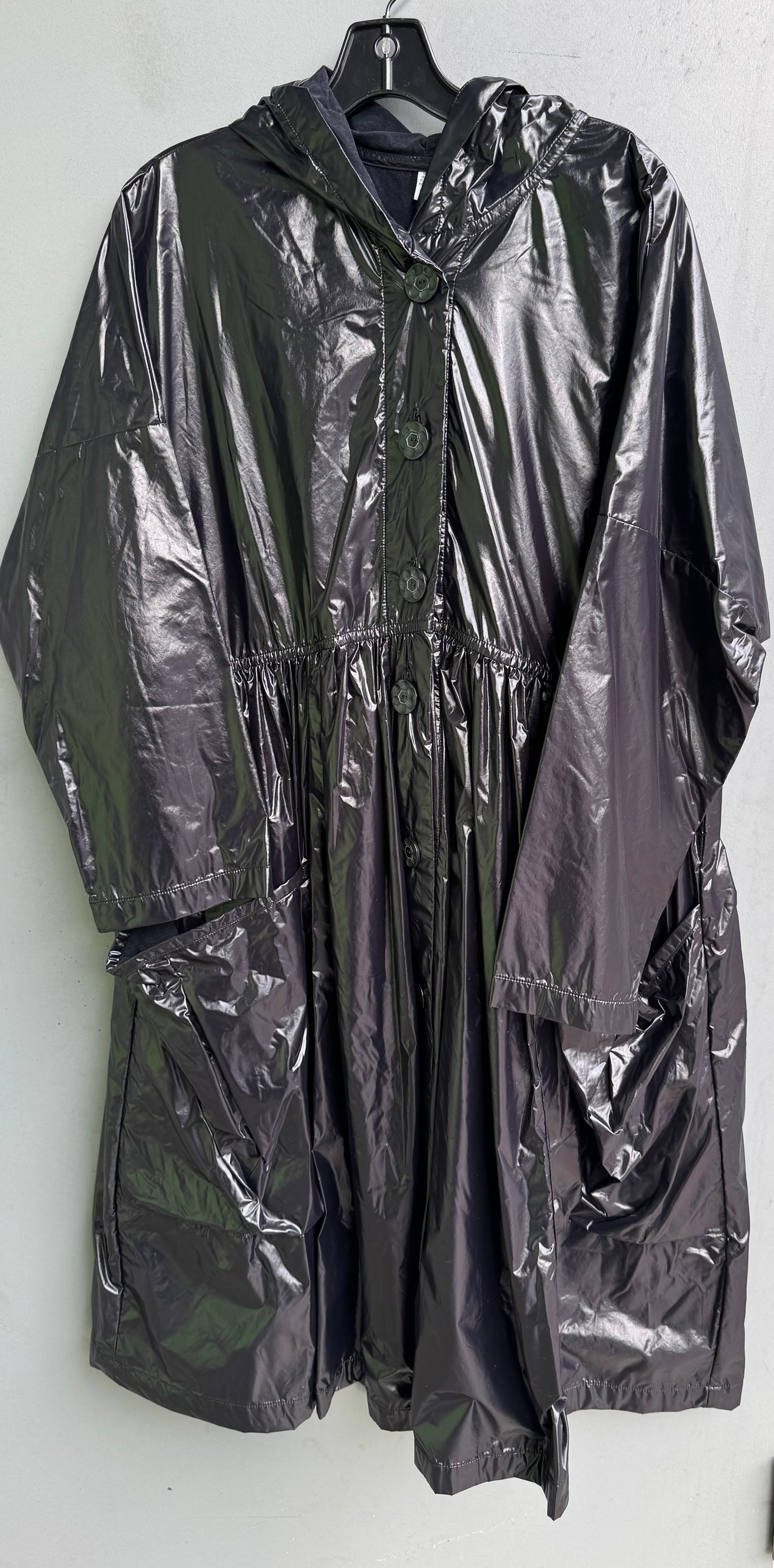 Hooded Duster Rain Coat