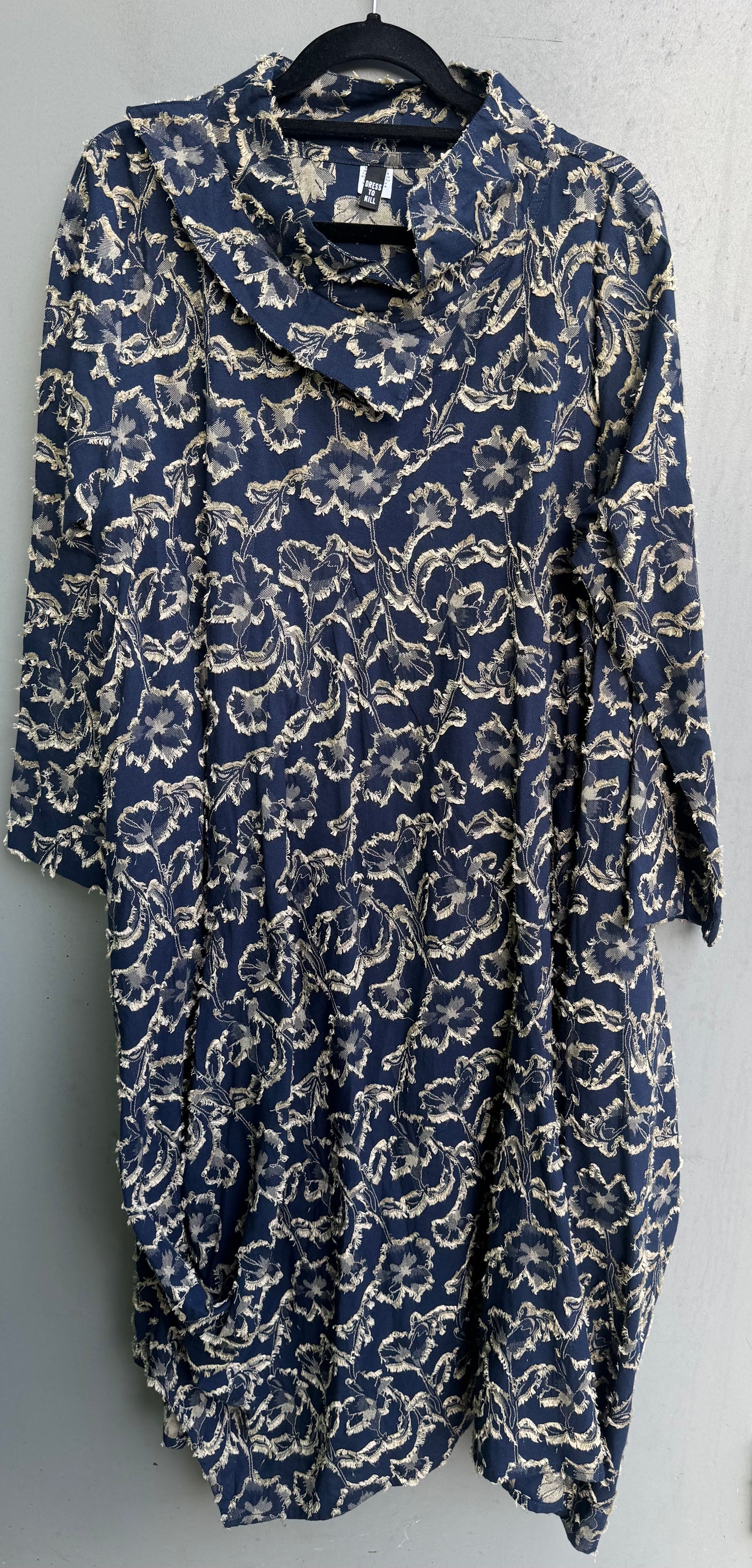 Long Sleeve Criss Cross Glamour Dress