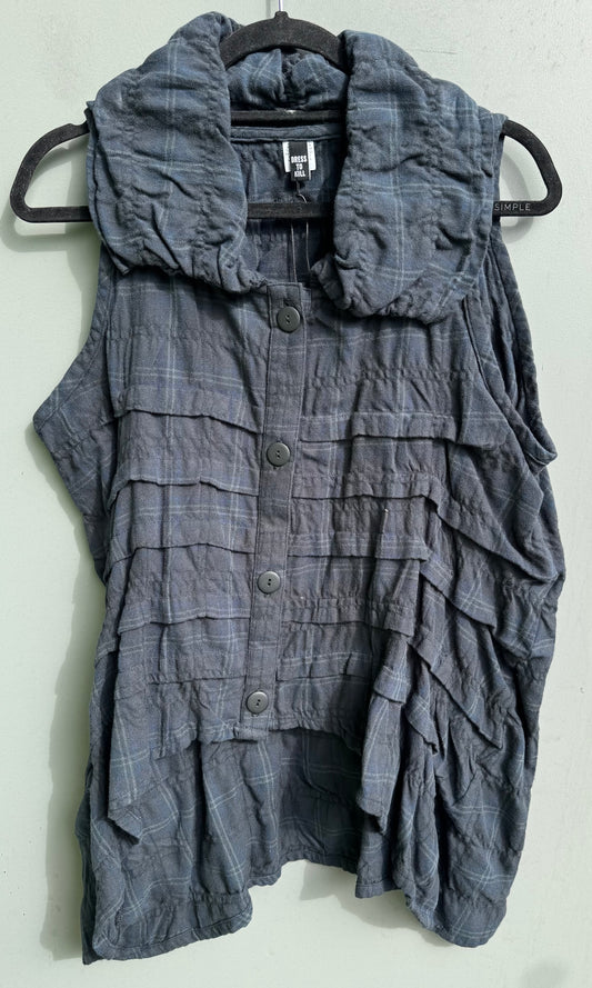 Multi Tuck Vest
