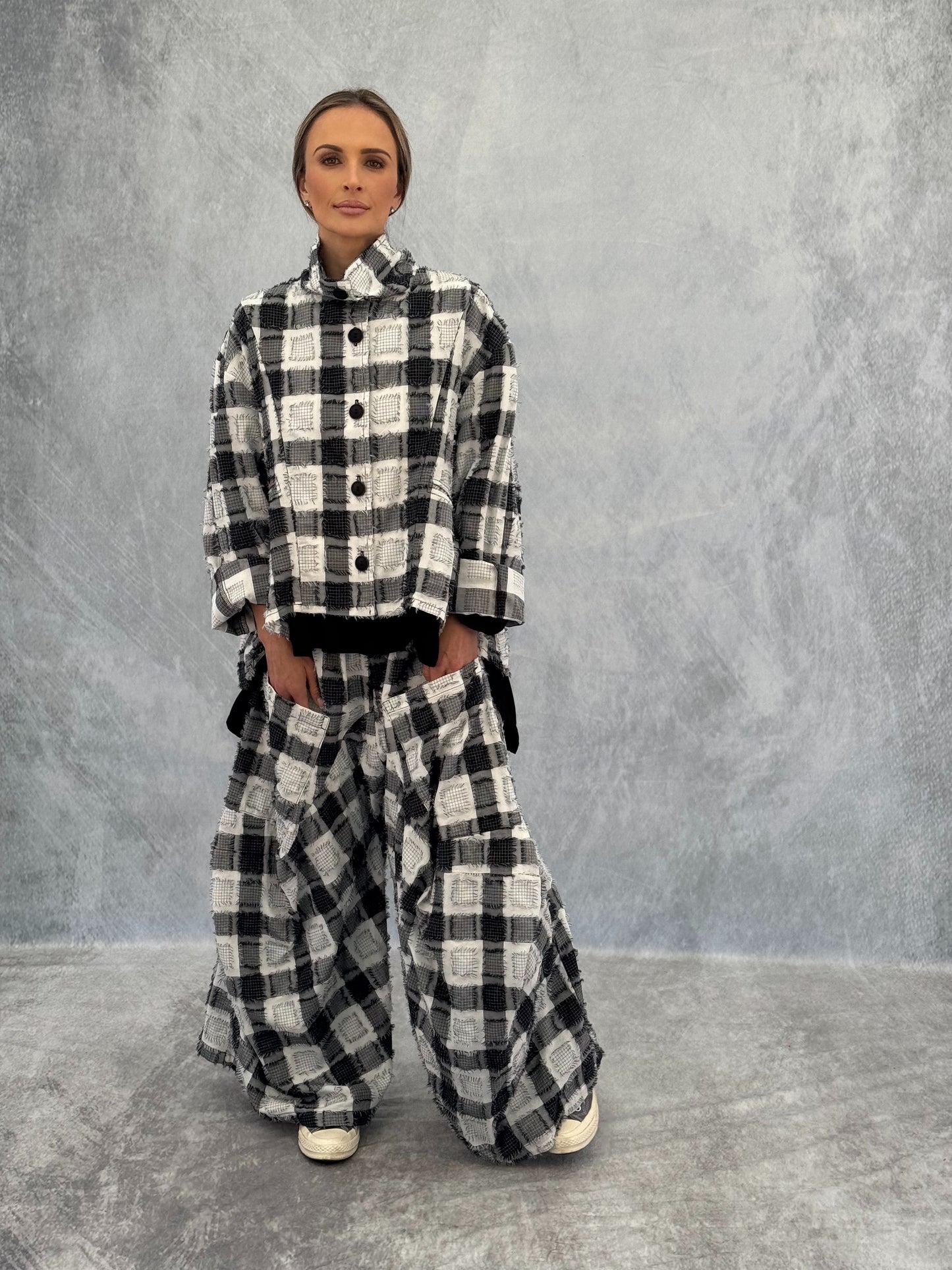 Crop Mock Welt Jacket