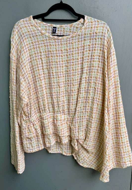 Long Sleeve Elastic Bottom Pull