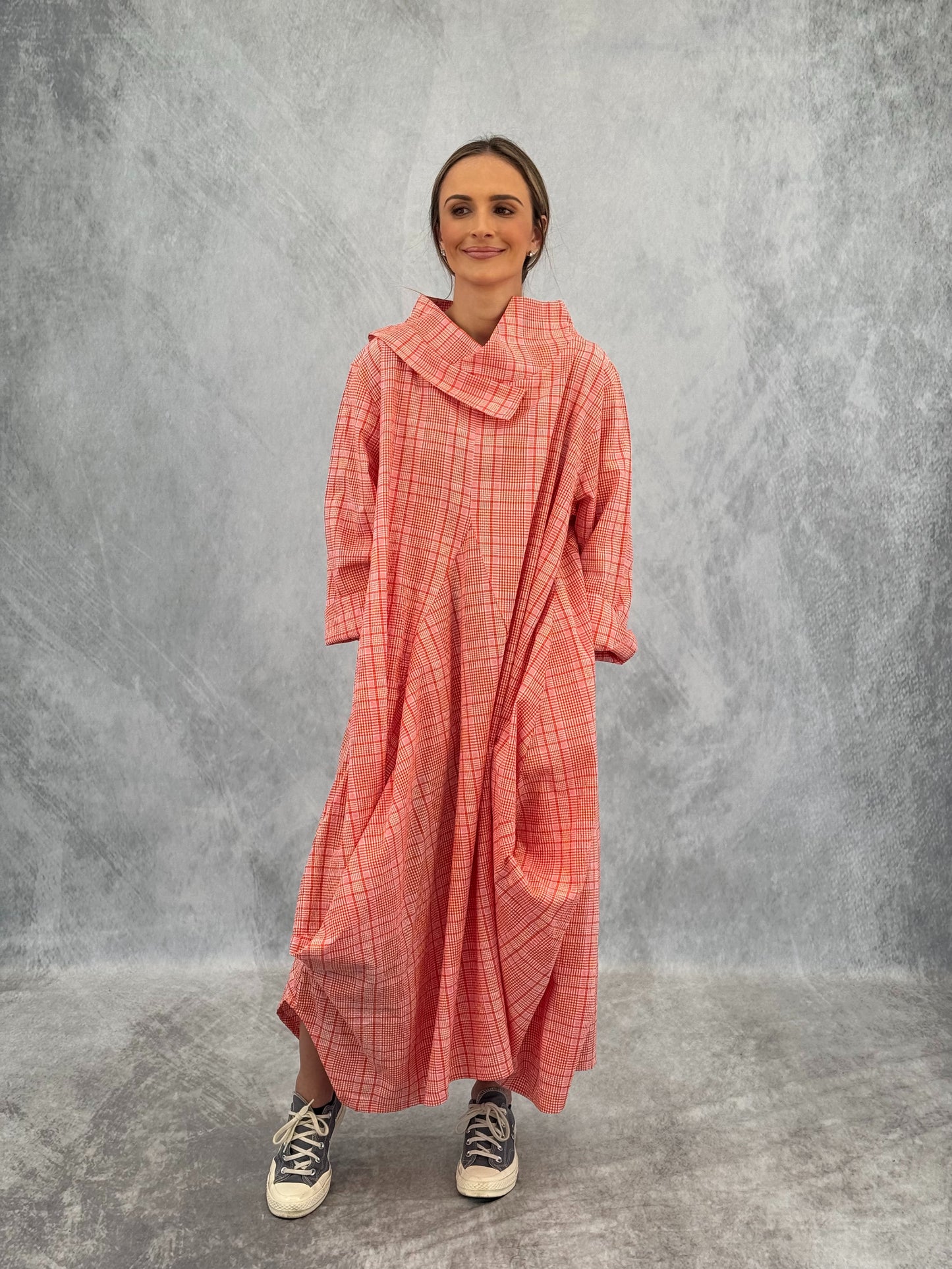 Long Sleeve Criss Cross Glamour Dress