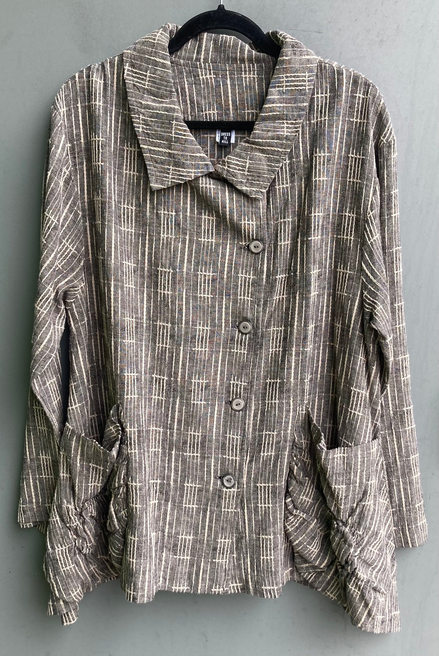 Twisted Pocket Jacket