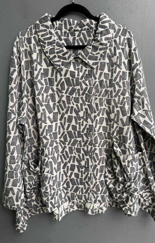 Twisted Pocket Coat