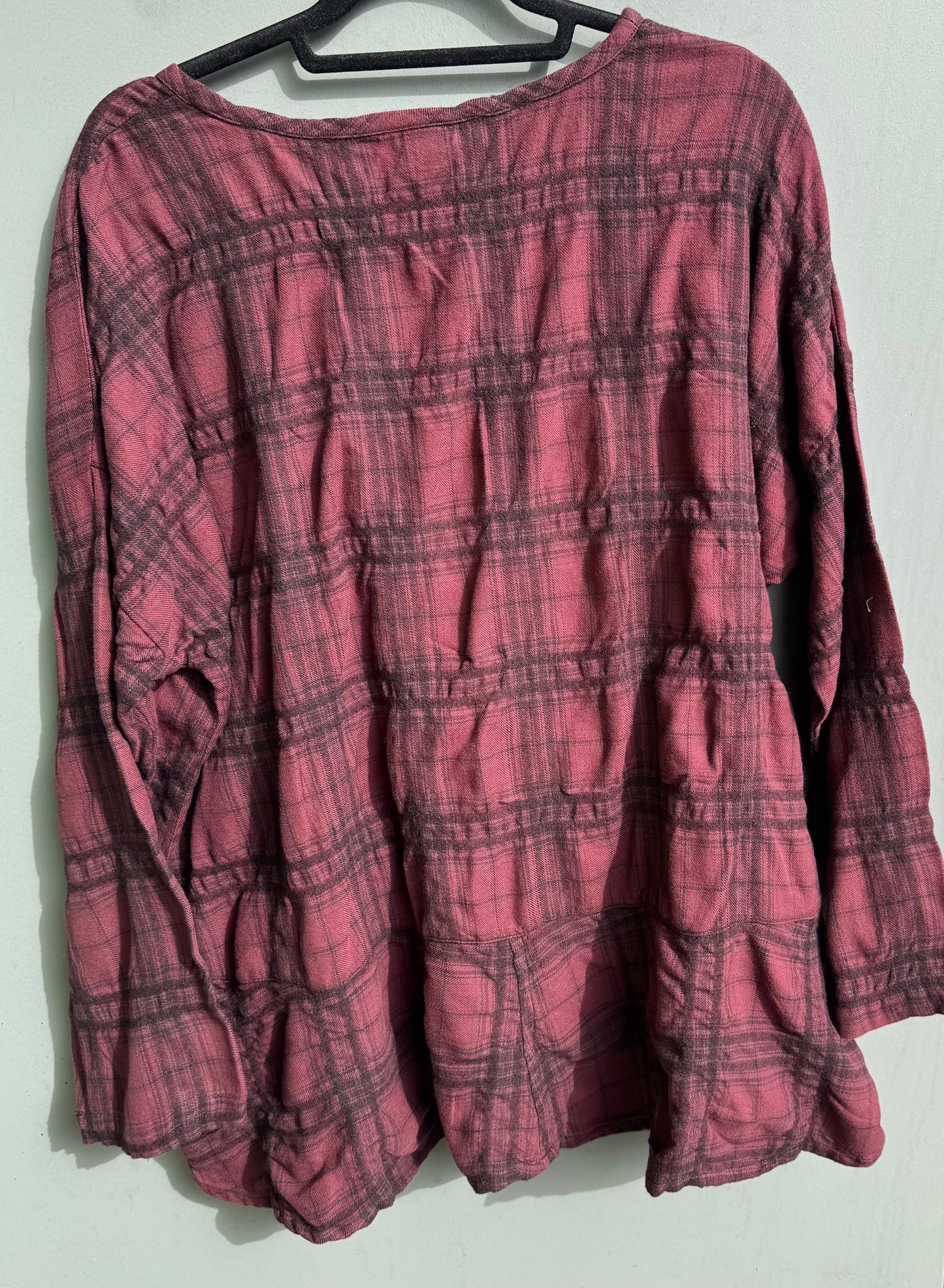 Long Sleeve Flounce Pull