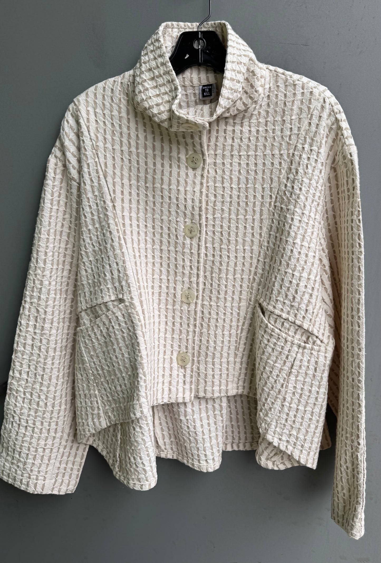 Crop Mock Welt Jacket
