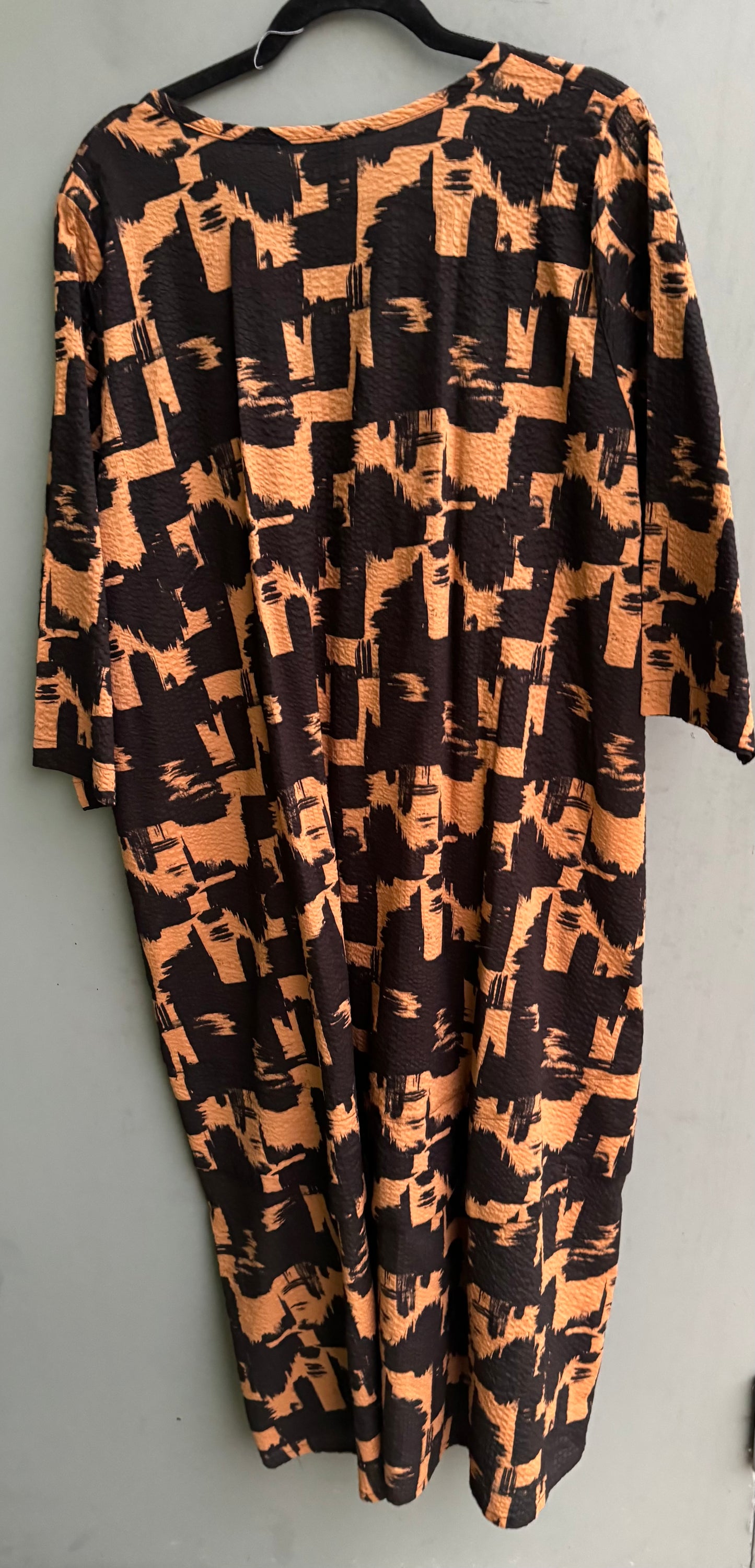 Long Sleeve Folded Dress
