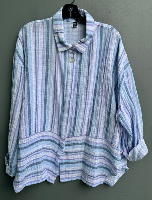 Long Sleeve Banded Cappy Shirt
