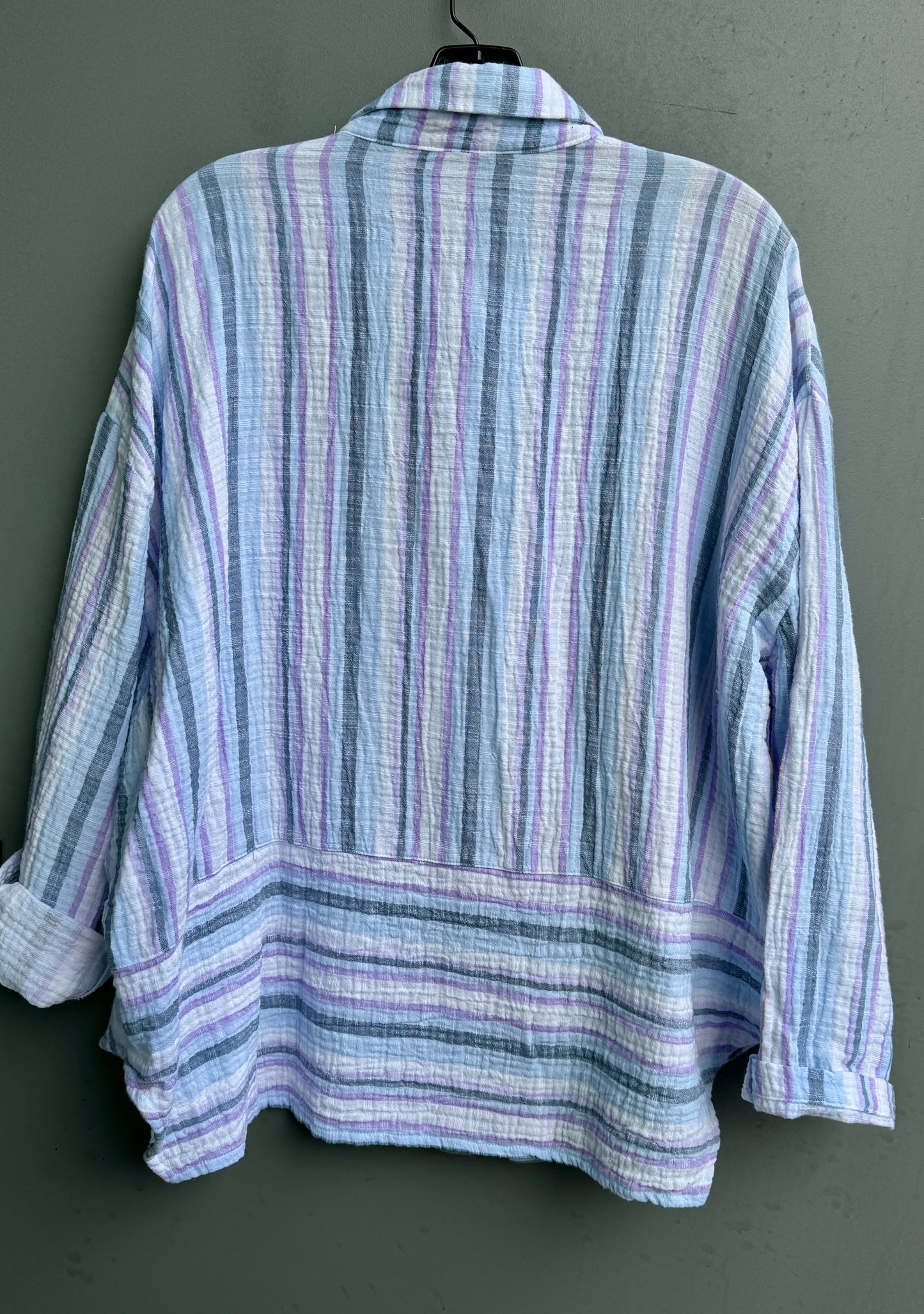 Long Sleeve Banded Cappy Shirt