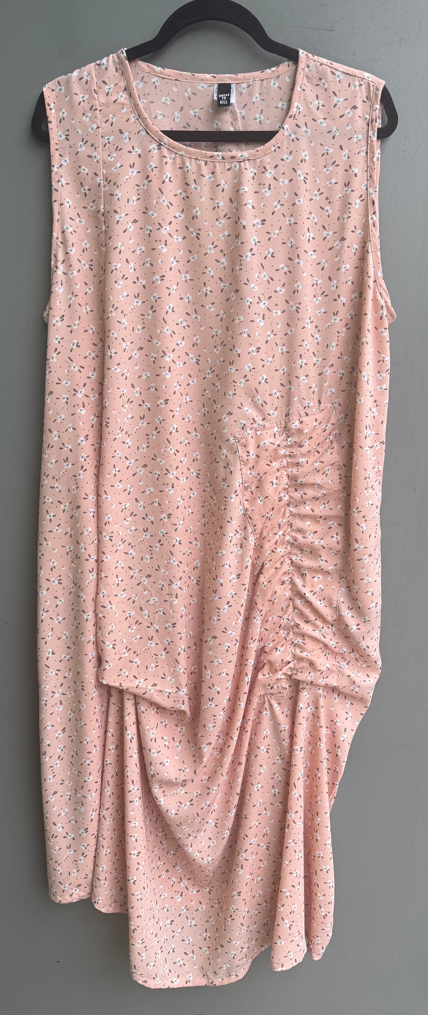 Elastic Ruched Dress