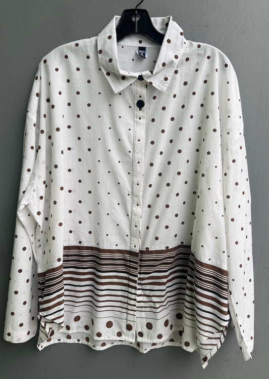 Long Sleeve Banded Cappy Shirt