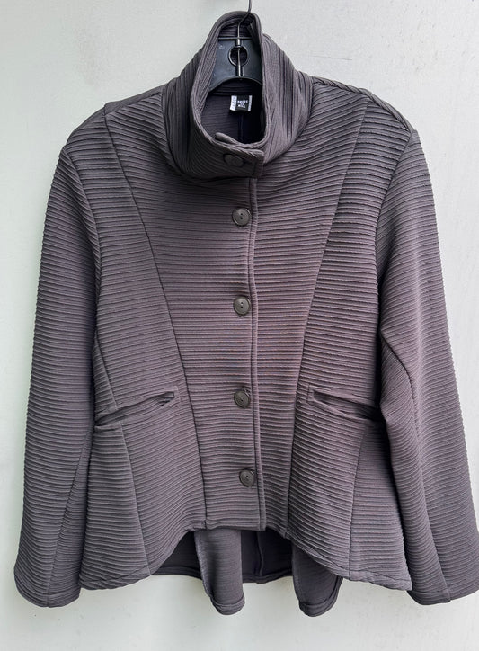 Betsy Crop Mock Welt Jacket
