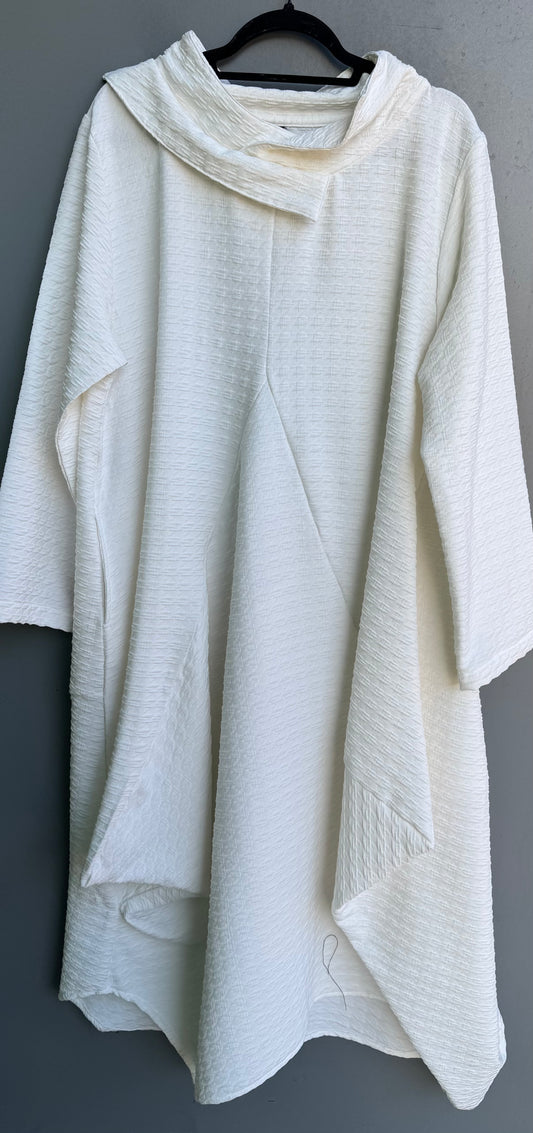 Long Sleeve Criss Cross Glamour Dress