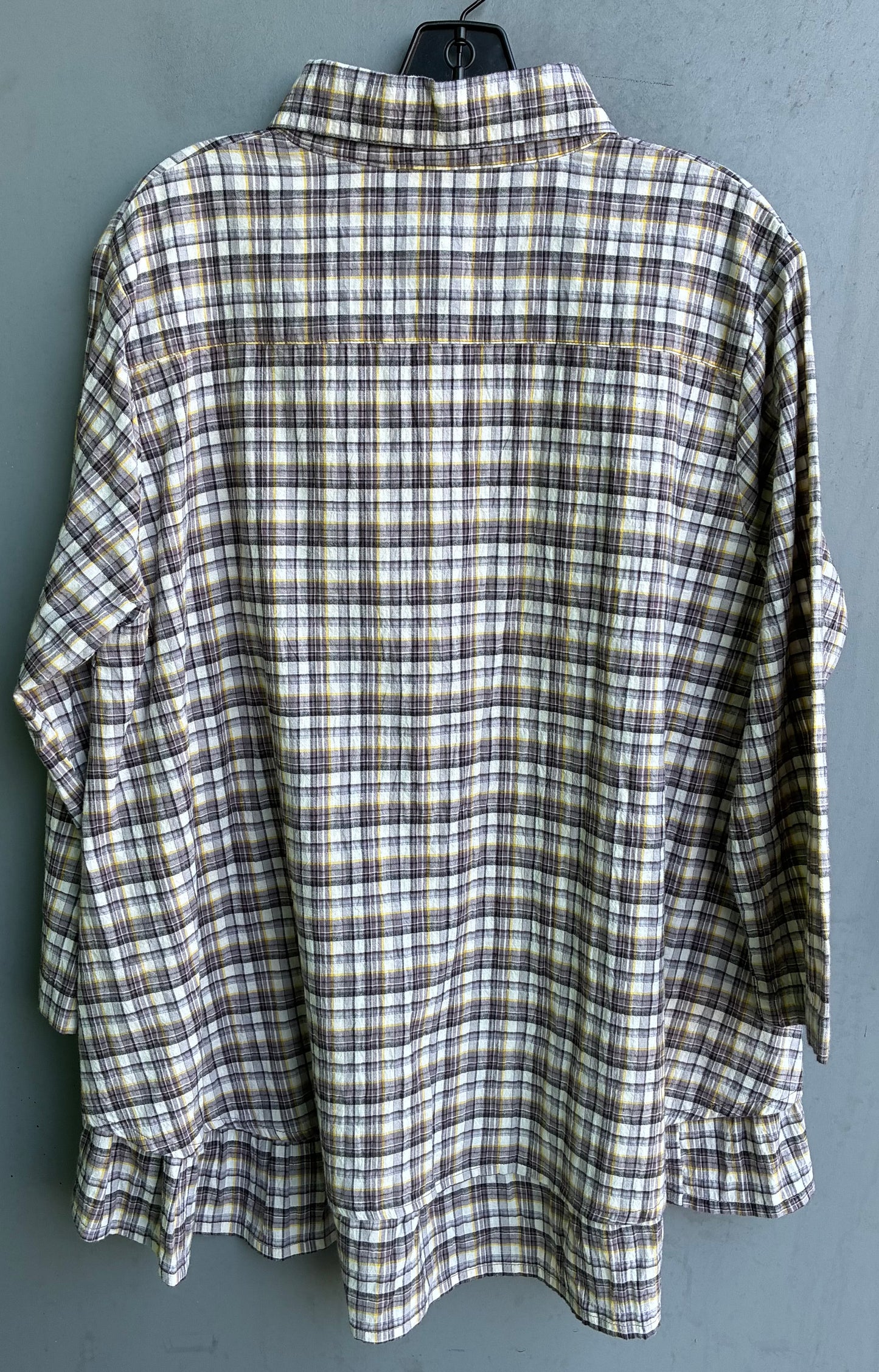 Layer Ruffle Back Shirt