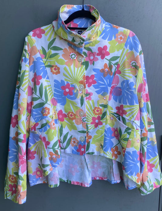 Crop Mock Welt Jacket
