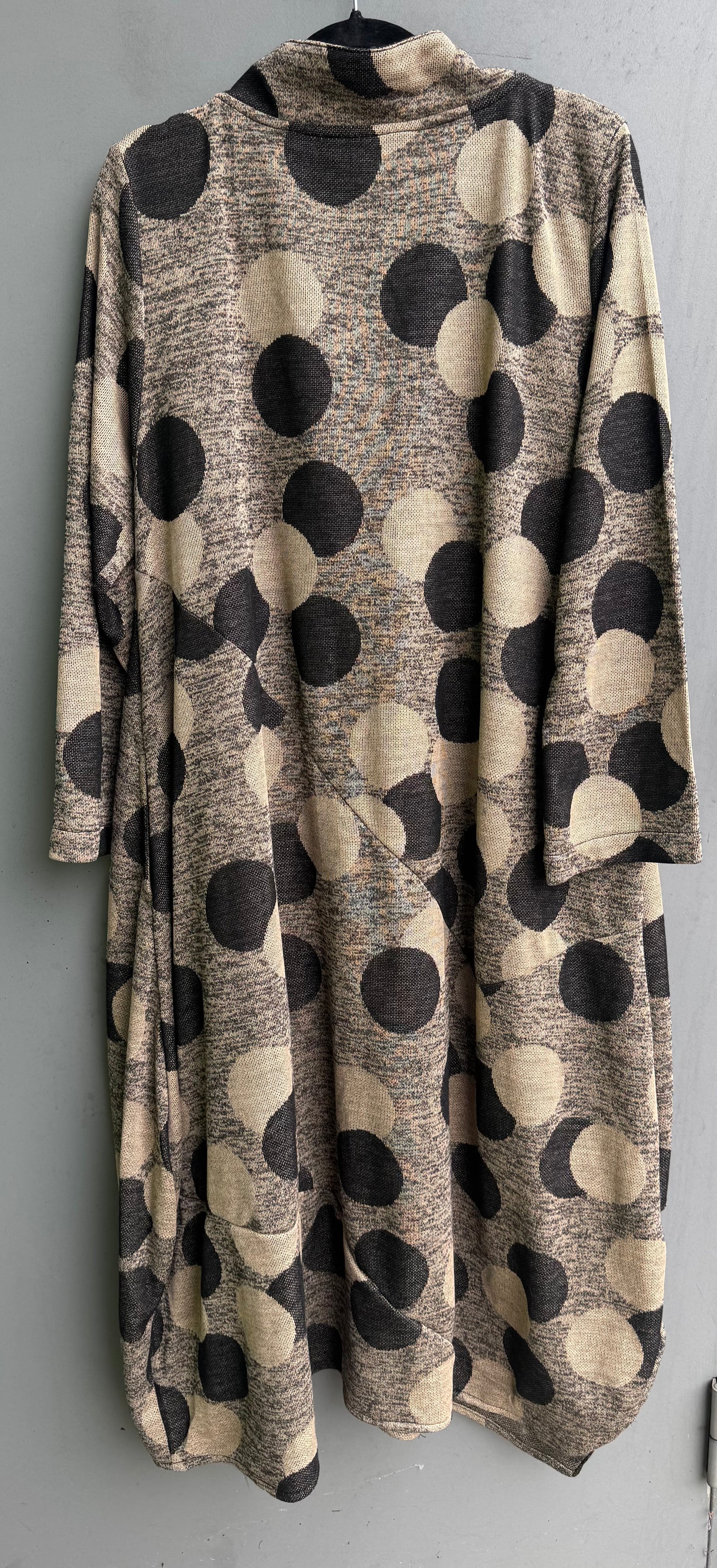 Long Sleeve Criss Cross Glamour Dress