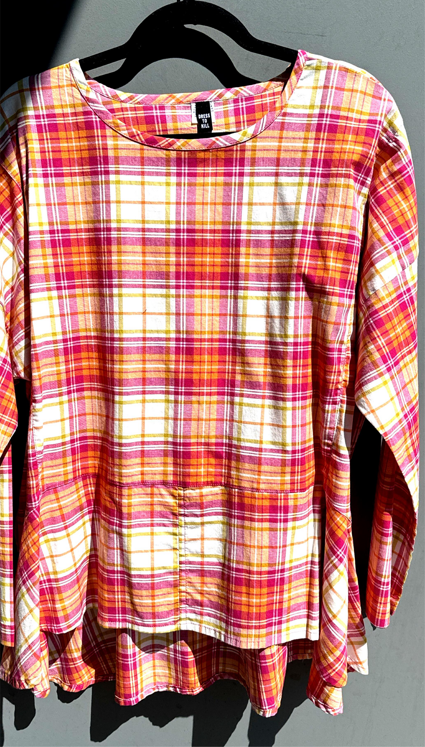 Long Sleeve Flounce Pull