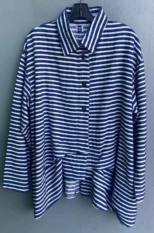 Folded Asym Shirt