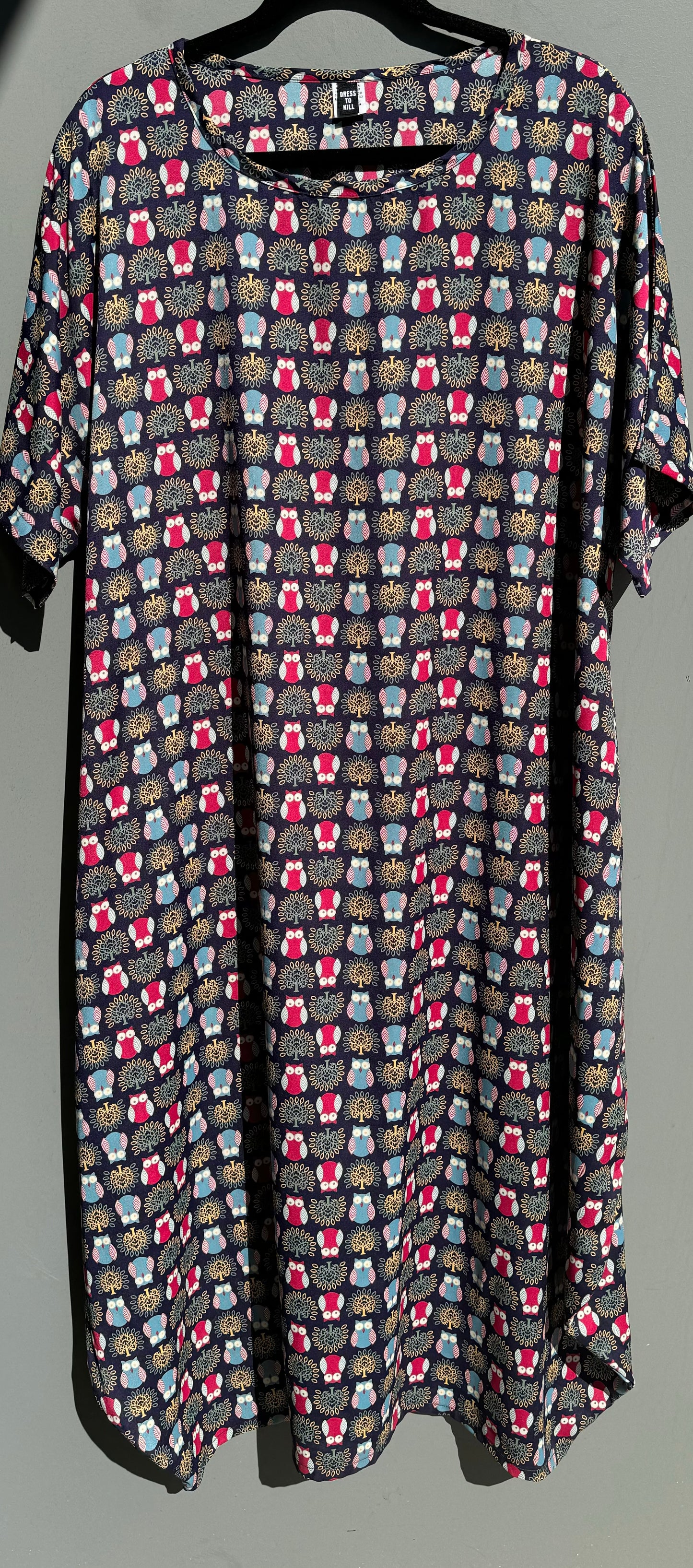 Dolman Dress Owls