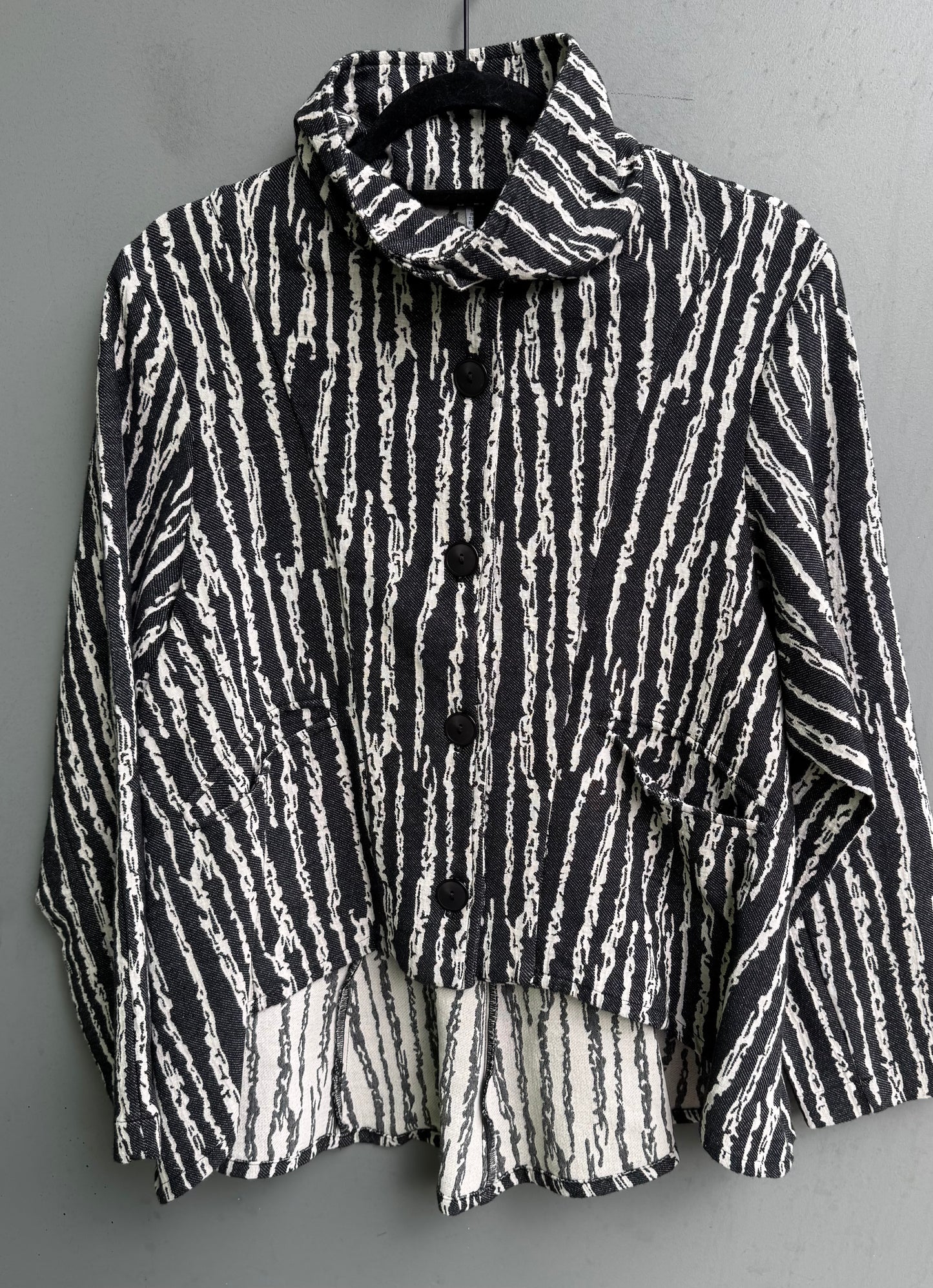 Betsy Crop Mock Welt Jacket