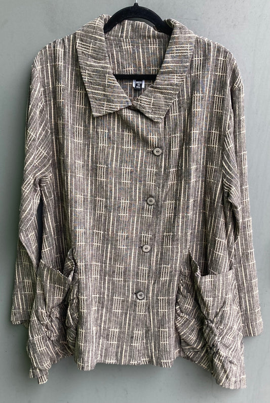 Twisted Pocket Jacket