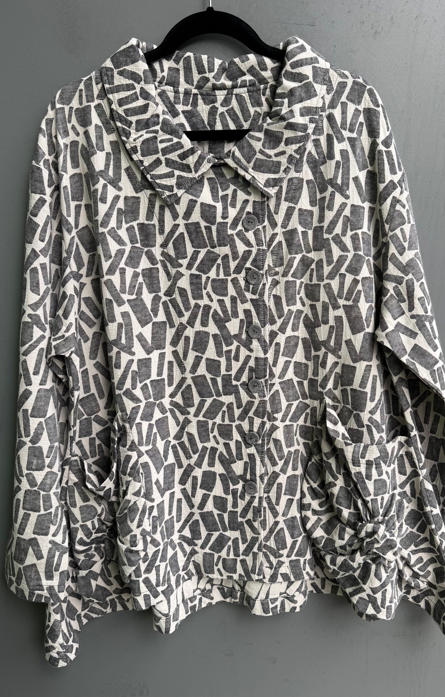 Twisted Pocket Coat