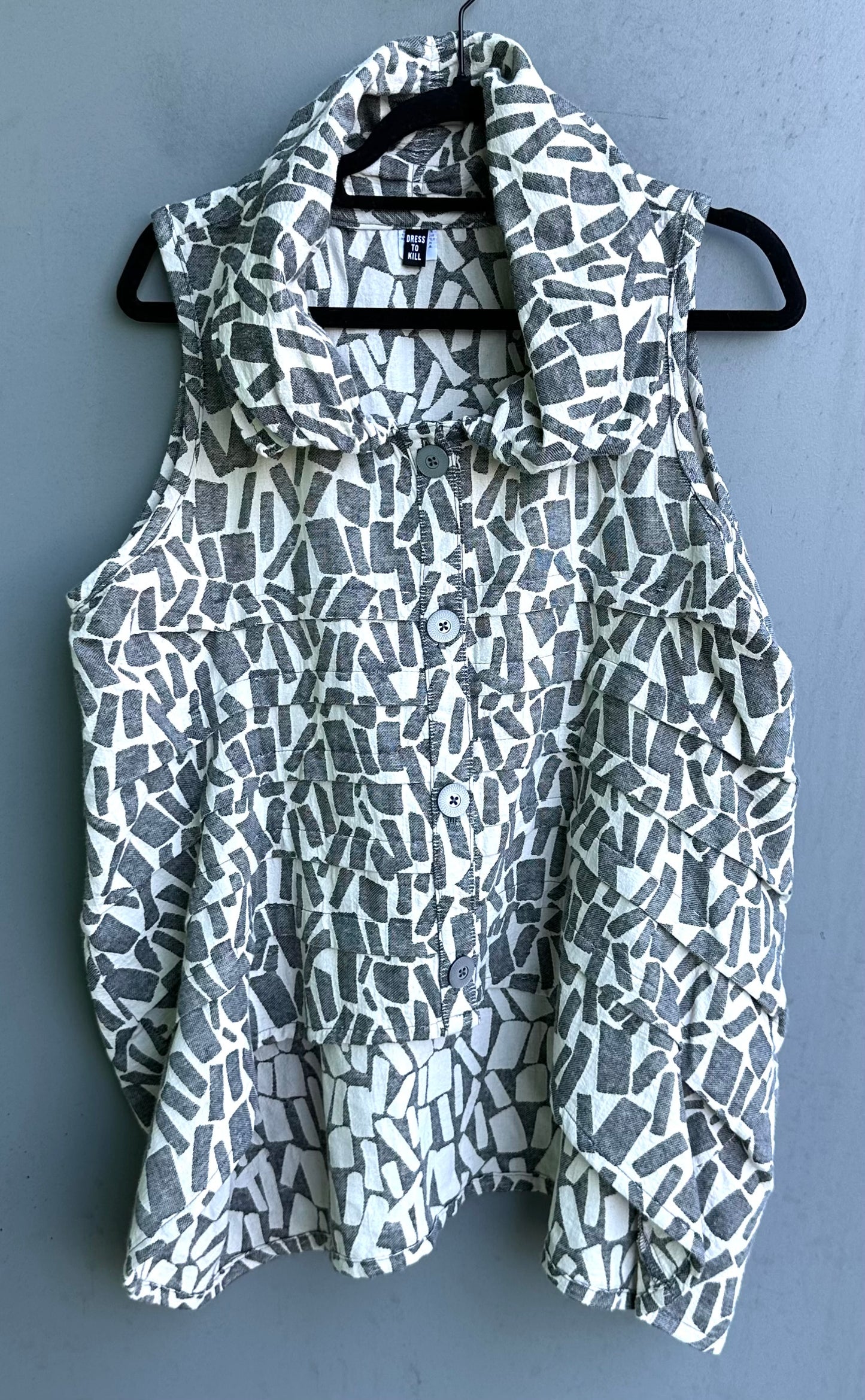Multi Tuck Vest