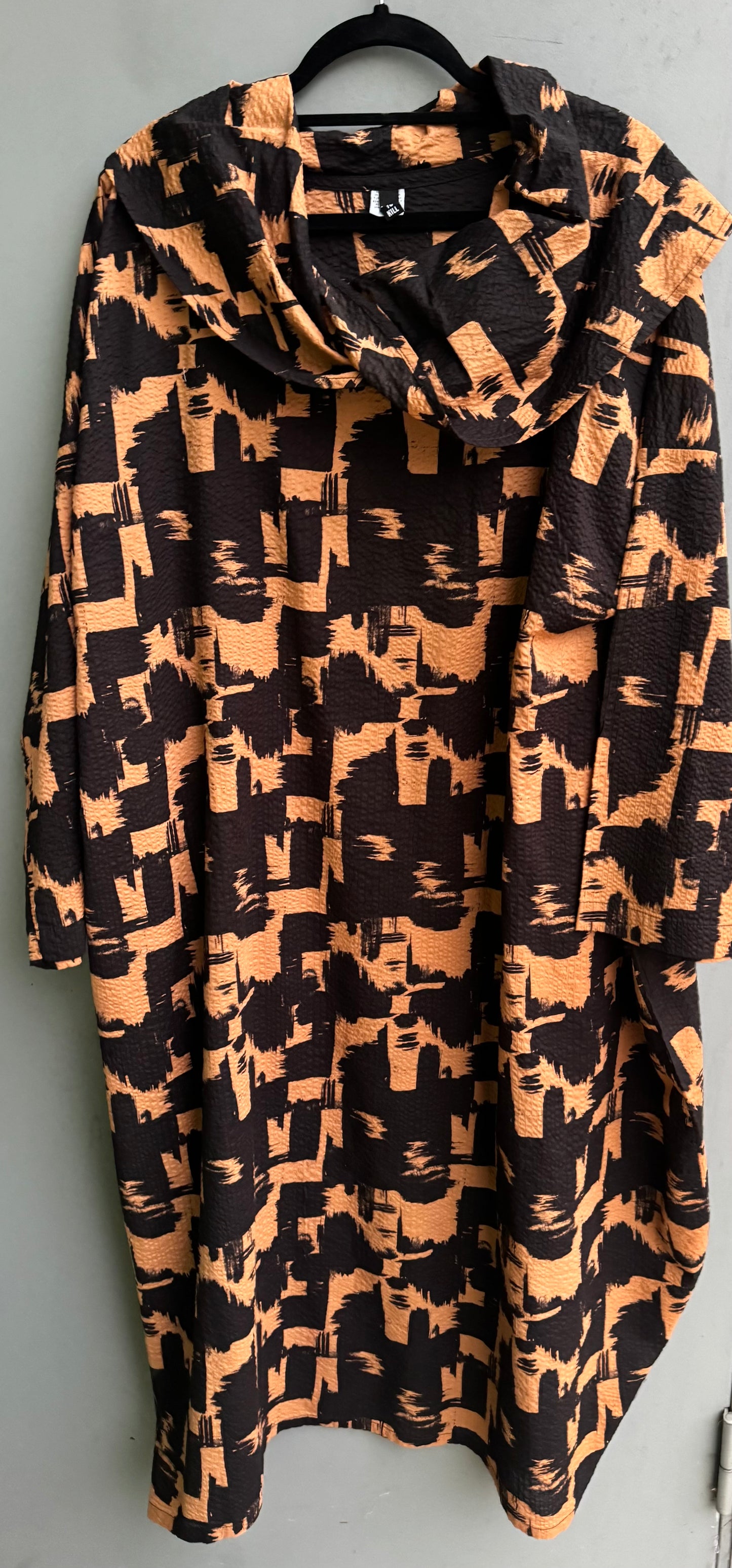 Long Sleeve Criss Cross Dolman Dress