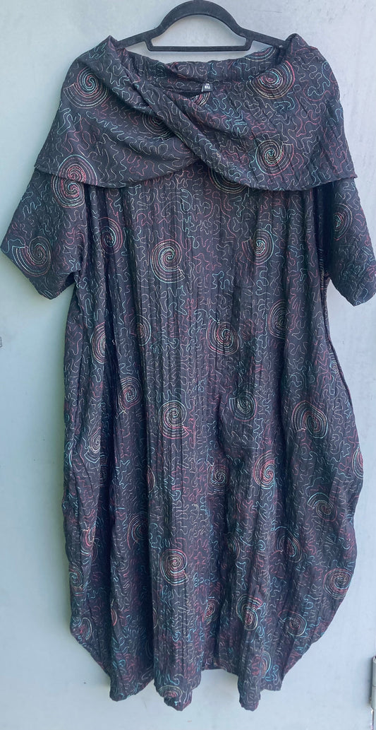 Criss Cross Dolman Dress