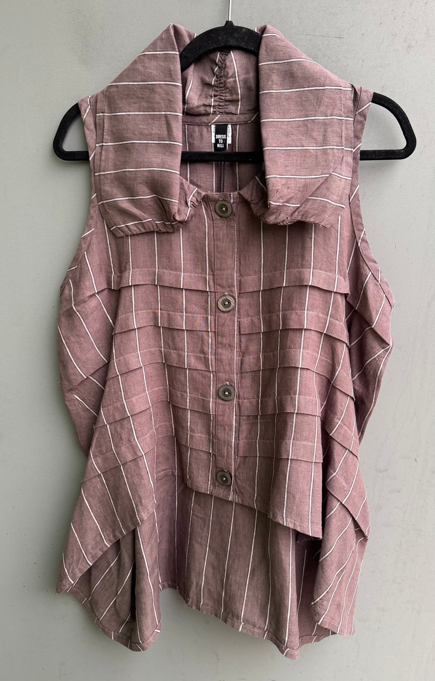 Multi Tuck Vest