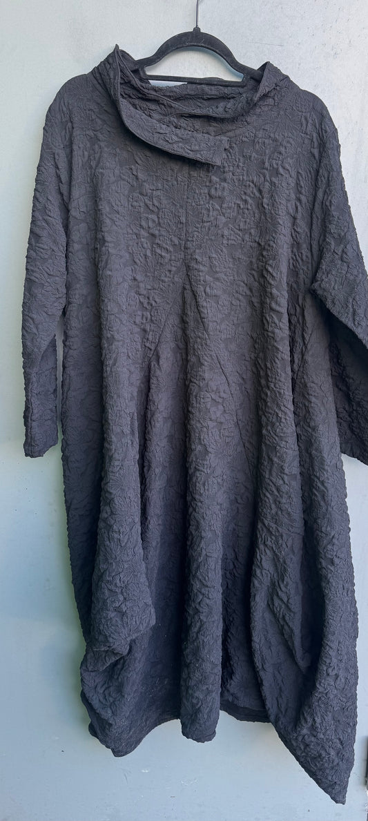 Long Sleeve Criss Cross Glamour Dress