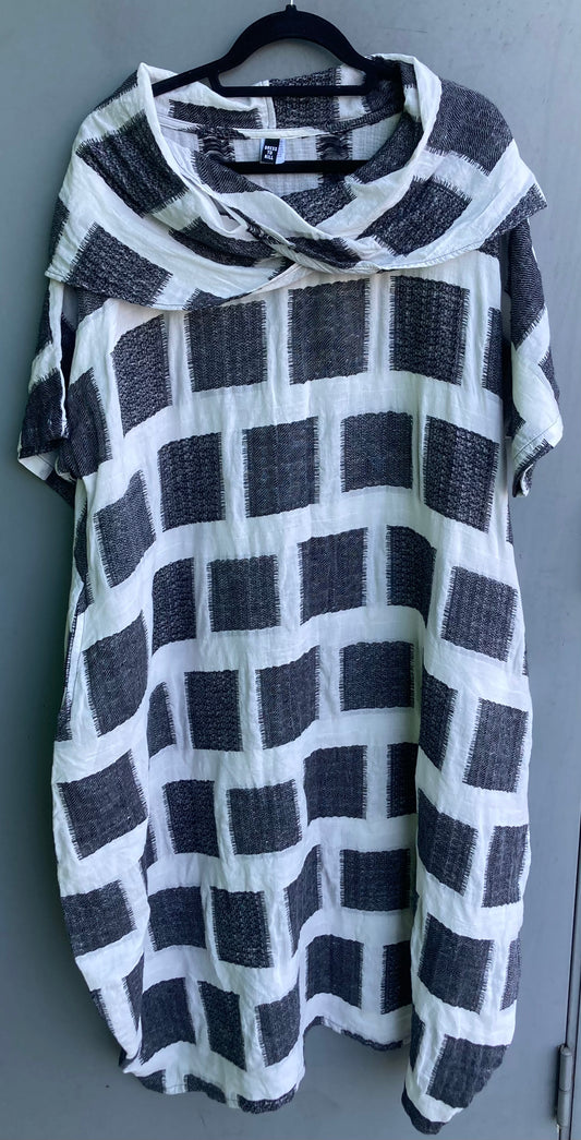 Criss Cross Dolman Dress