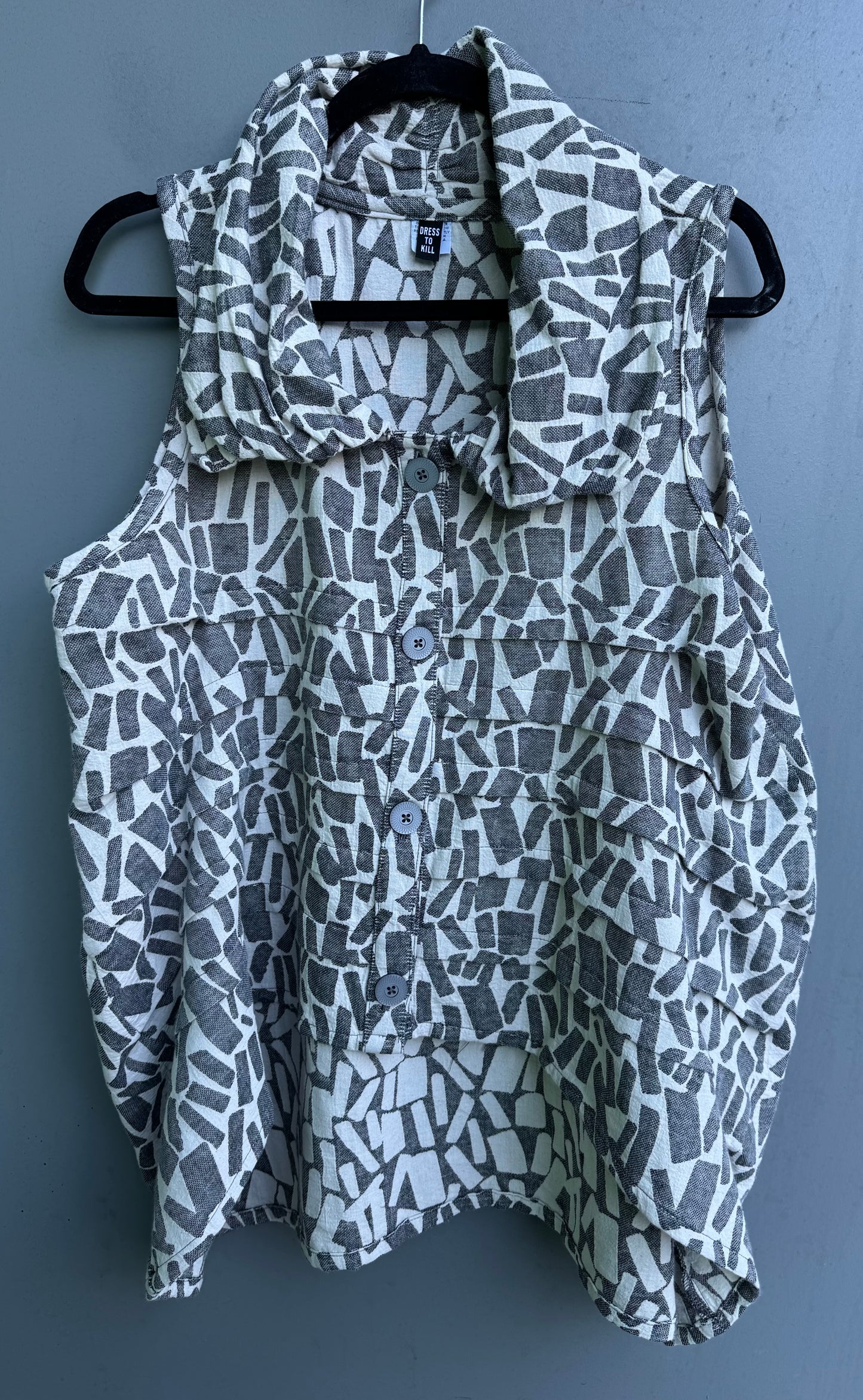 Multi Tuck Vest