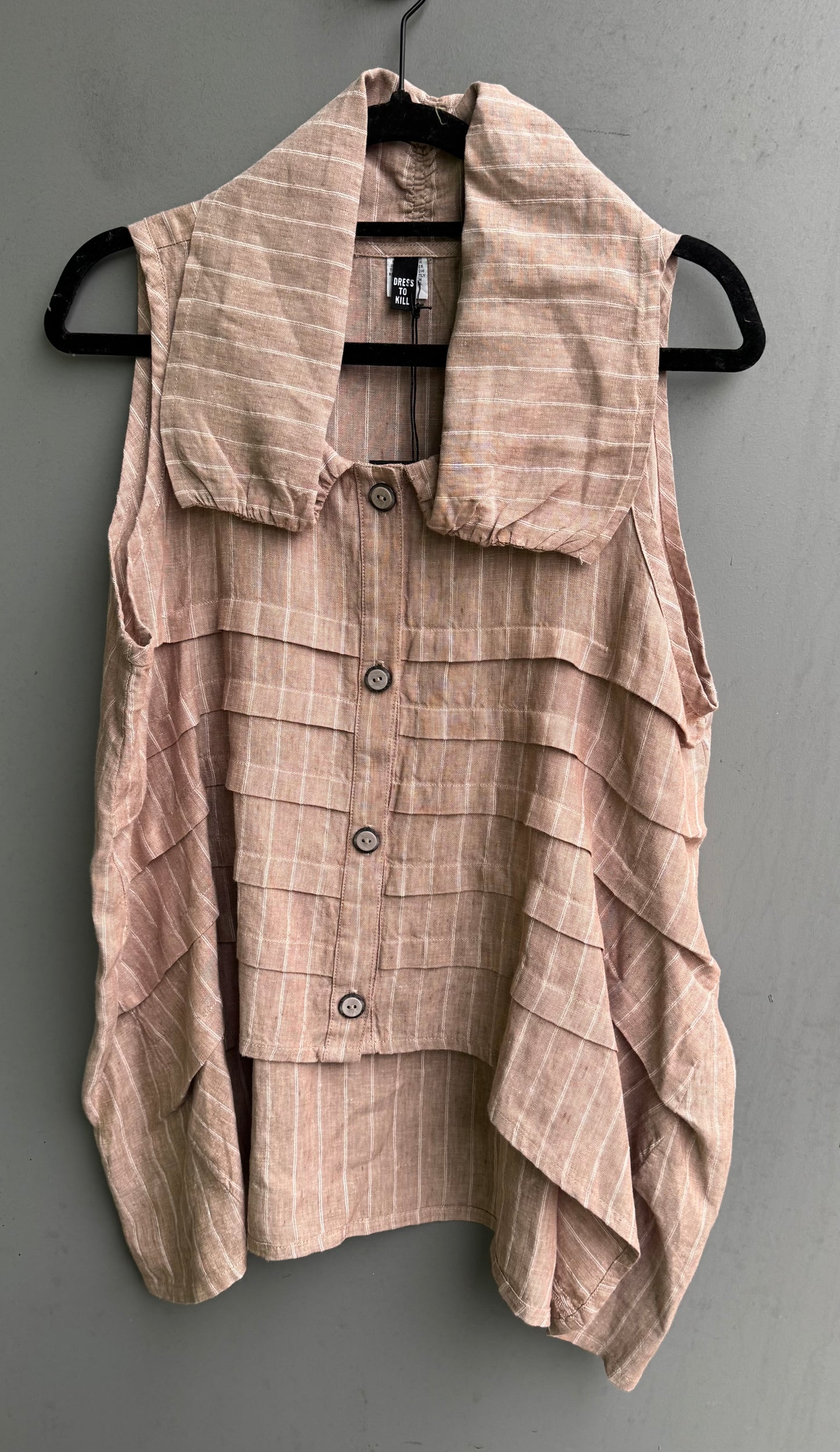 Multi Tuck Vest