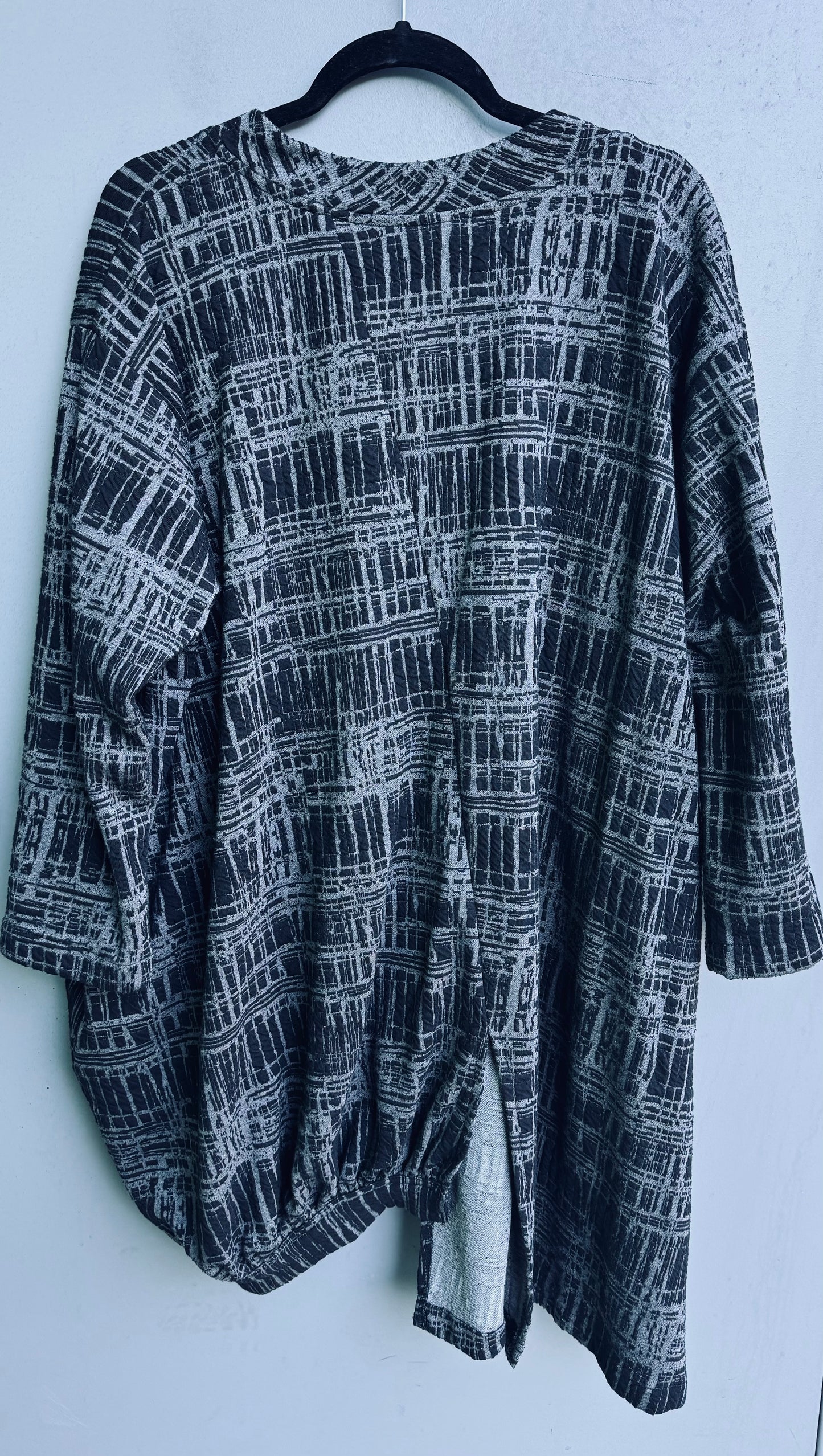 Banded Bottom Ruched Hi Lo