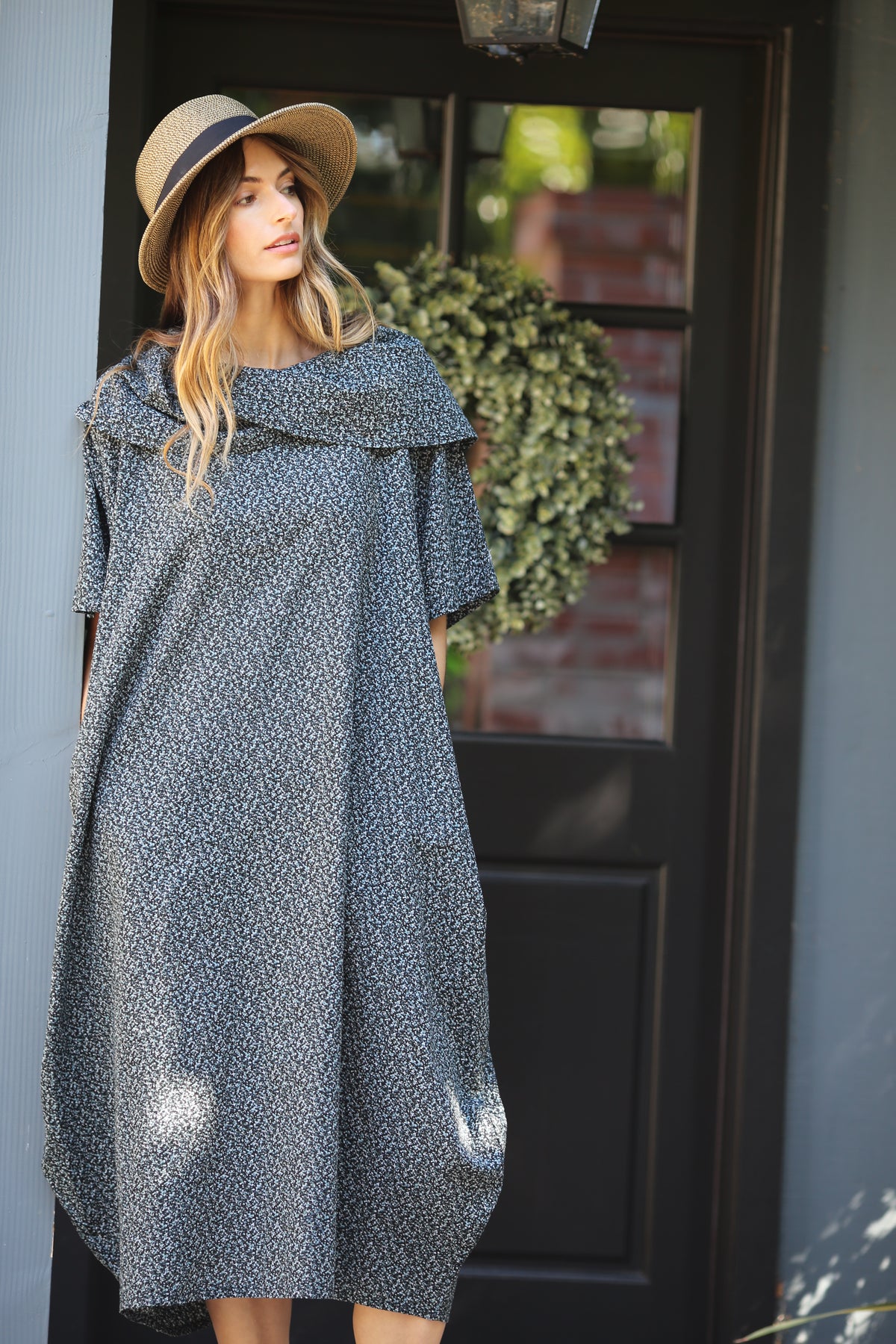 Criss Cross Dolman Dress