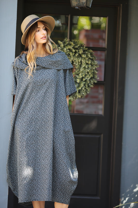 Criss Cross Dolman Dress