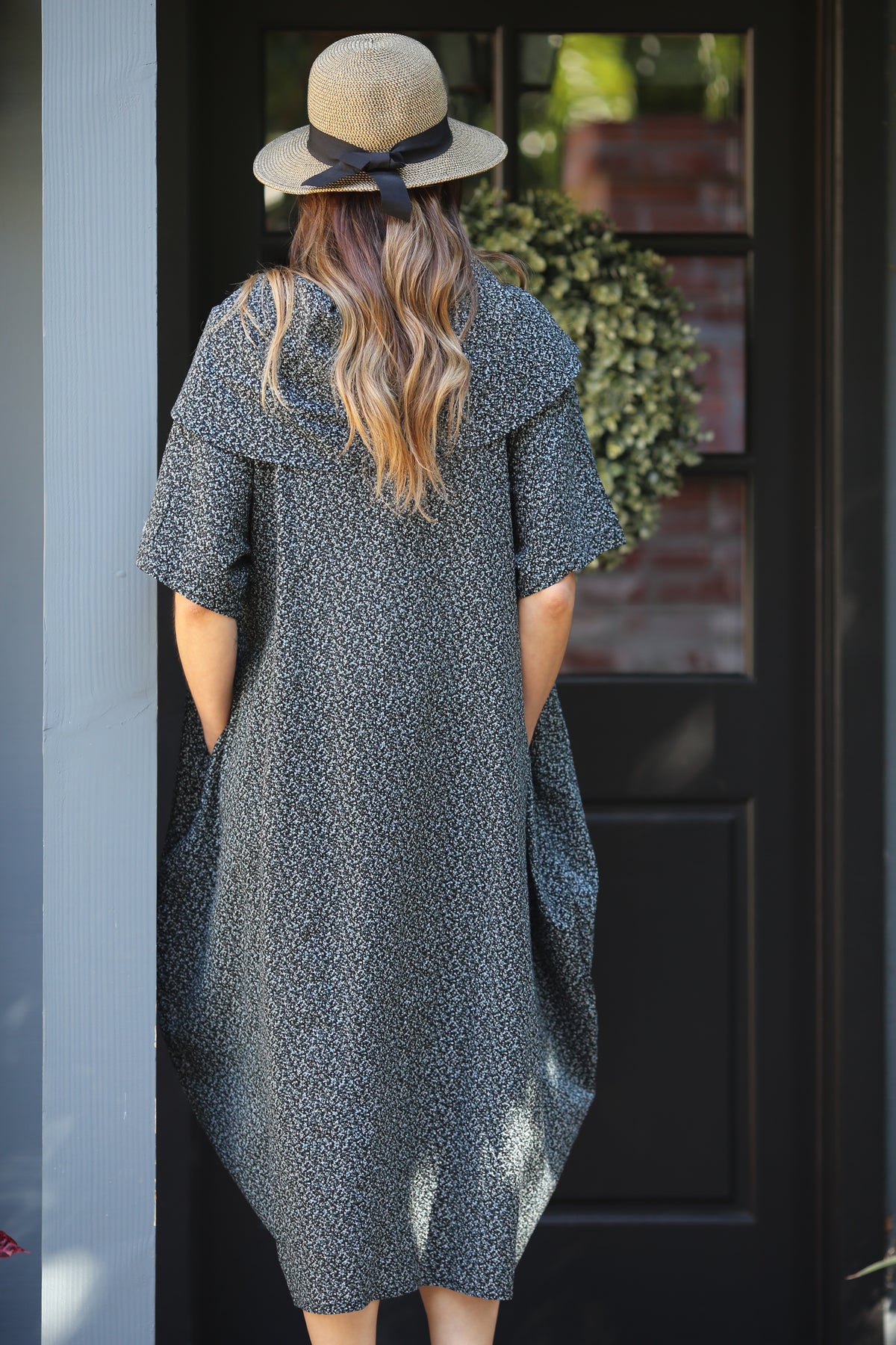 Criss Cross Dolman Dress