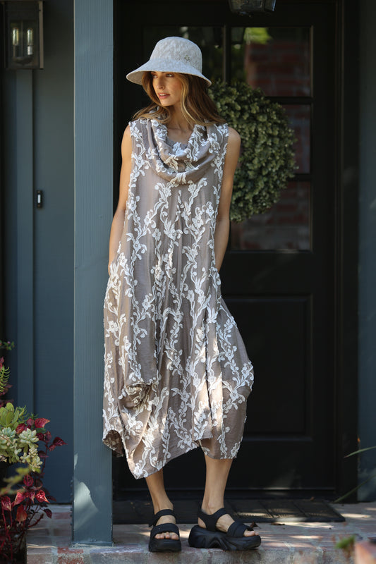 Cowl Glamour Dress