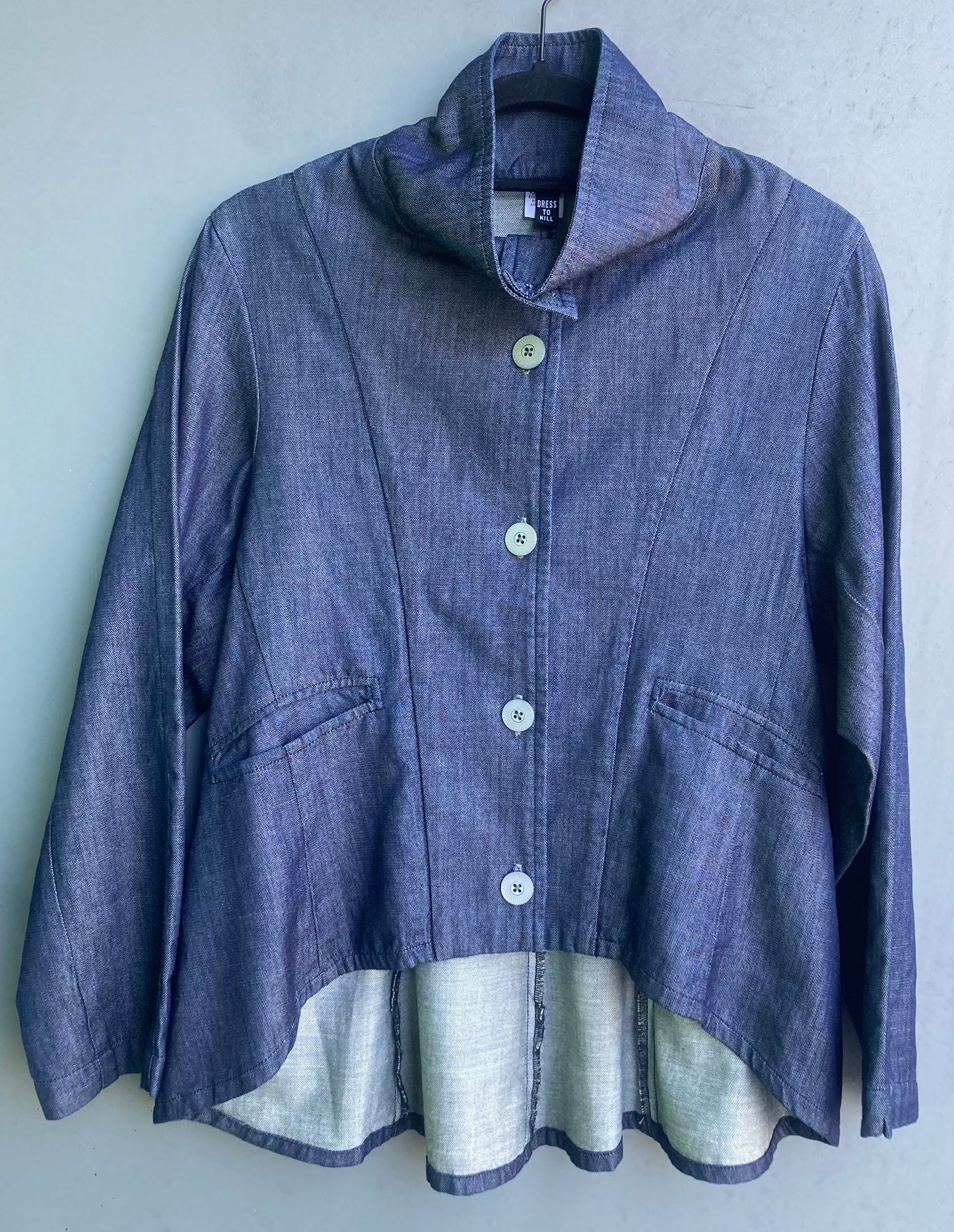 Crop Mock Welt Jacket