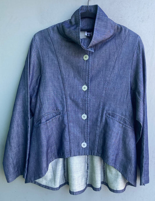 Crop Mock Welt Jacket