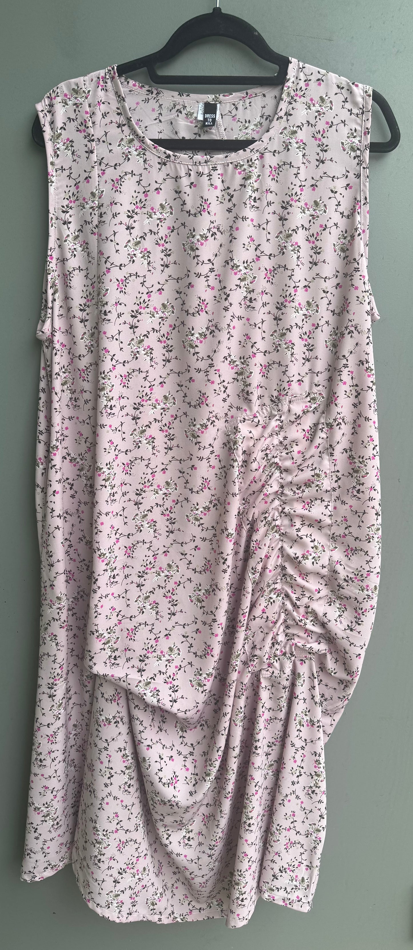 Elastic Ruched Dress