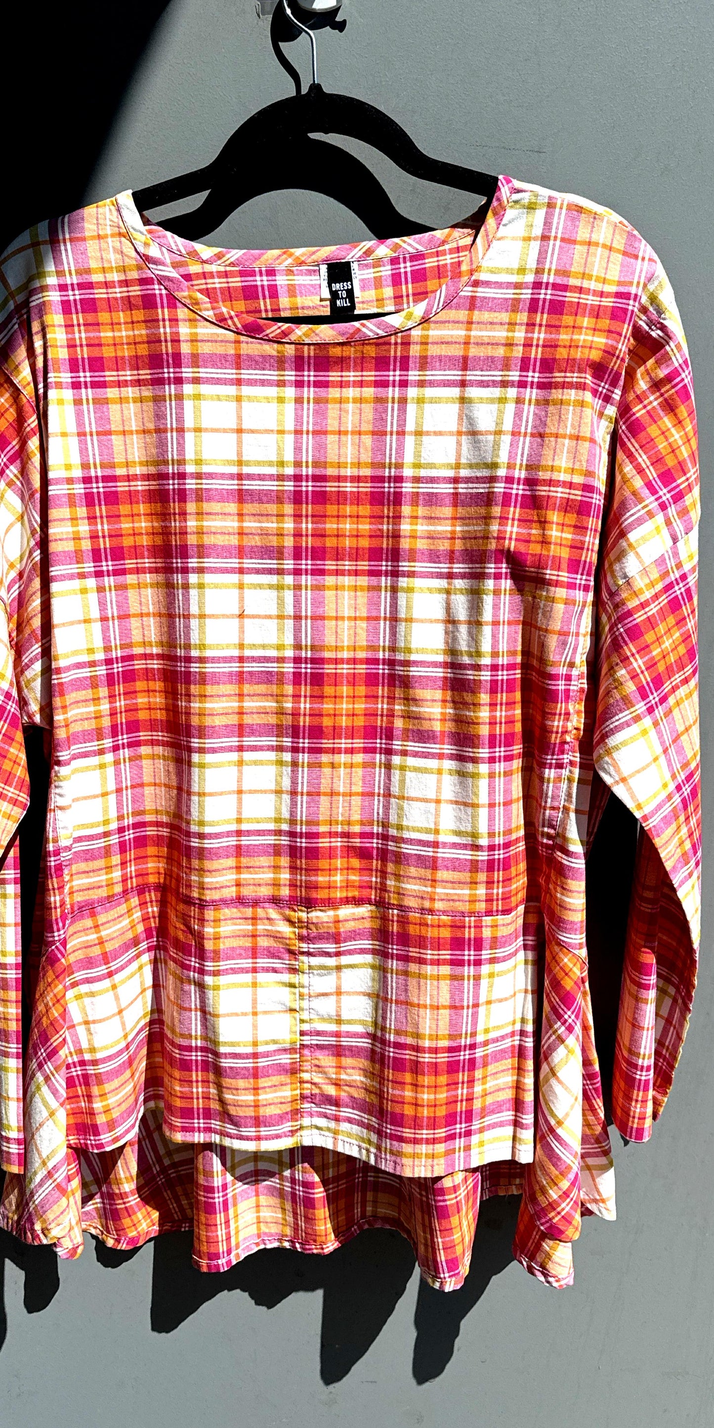 Long Sleeve Flounce Pull