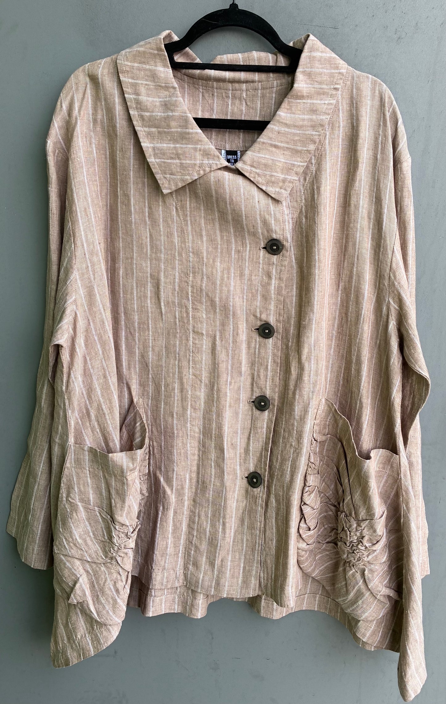 Twisted Pocket Jacket