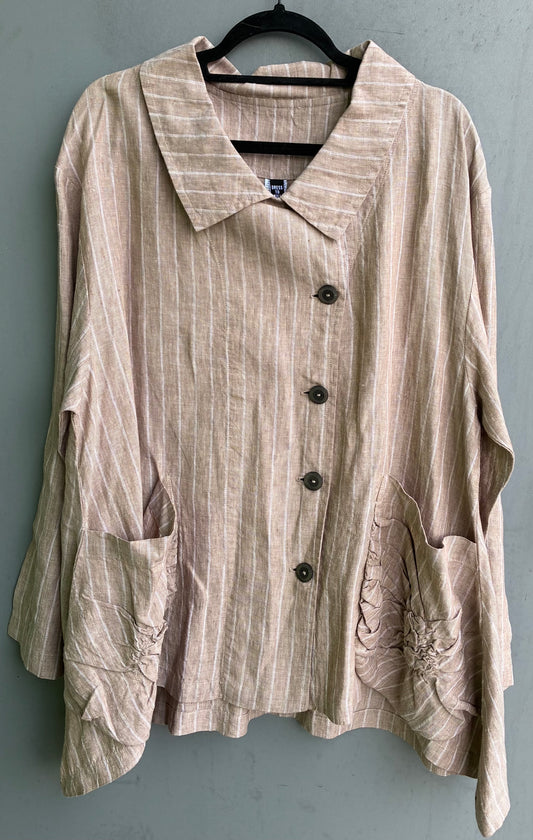 Twisted Pocket Jacket